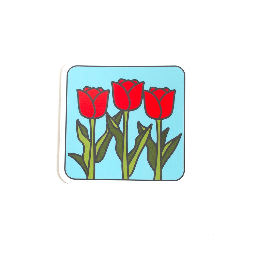 Stickers Northwest, Stickers, Art & School, 3", Tulips, 579761